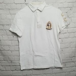 ENVY Yachting White Polo Shirt Small